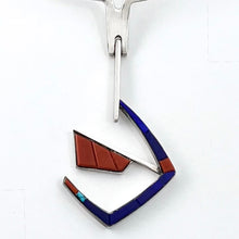 Load image into Gallery viewer, Coral & Lapis Necklace<br>By Richard Chavez