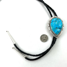Load image into Gallery viewer, Vintage Single Stone Bolo Tie
