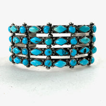 Load image into Gallery viewer, Unusual Vintage  Zuni Row Bracelet