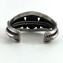 Load image into Gallery viewer, Three Stone Bracelet<br>By Orville Tsinnie<br>Size: L