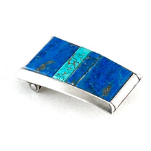 Load image into Gallery viewer, Lapis & Turquoise Buckle<br>By NaNa Ping