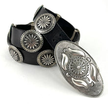 Load image into Gallery viewer, Barber Coin Silver Belt<br>By Kenneth Johnson