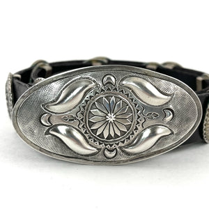 Barber Coin Silver Belt<br>By Kenneth Johnson