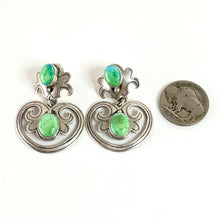 Load image into Gallery viewer, Carico Lake Turquoise Earrings<br>By Mona Van Riper