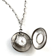 Load image into Gallery viewer, Vintage Blue Gem Watch Pendant<br>By Kee Joe Benally Jr.
