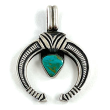 Load image into Gallery viewer, Naja With Blue Gem Turquoise<br>By Calvin Martinez