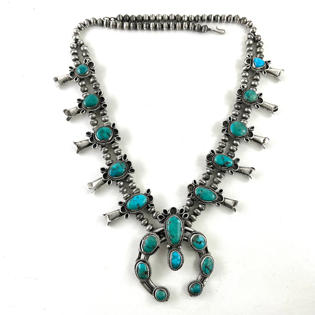 Vintage Navajo Squash Necklace