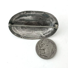 Load image into Gallery viewer, Old Filed & Stamped Pin