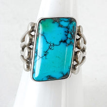 Load image into Gallery viewer, Lone Mountain Ring<br>By Orville Tsinnie<br>Size: 9