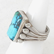 Load image into Gallery viewer, Lone Mountain Ring<br>By Orville Tsinnie<br>Size: 9