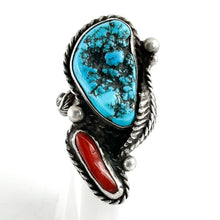 Load image into Gallery viewer, Vintage Seafoam Turquoise Ring<br>Size: 5.5