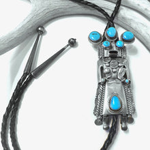 Load image into Gallery viewer, Large Yei Bolo Tie<br>By Toby Henderson