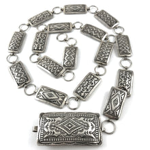 Load image into Gallery viewer, Long Sterling Link Belt<br>By Vincent Platero