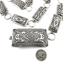 Load image into Gallery viewer, Long Sterling Link Belt<br>By Vincent Platero