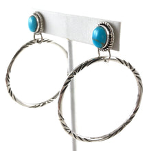 Load image into Gallery viewer, Reversible Sterling Hoops<br>By Geraldine James