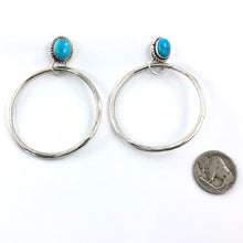 Load image into Gallery viewer, Reversible Sterling Hoops<br>By Geraldine James