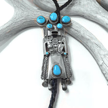 Load image into Gallery viewer, Large Yei Bolo Tie&lt;br&gt;By Toby Henderson
