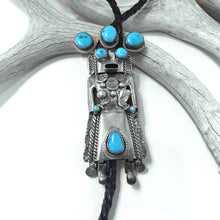 Load image into Gallery viewer, Large Yei Bolo Tie<br>By Toby Henderson