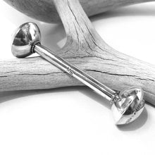 Load image into Gallery viewer, Small Silver Baby Rattle&lt;br&gt;By Monica Smith
