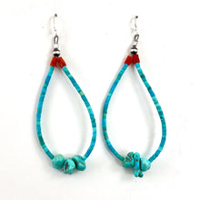 Load image into Gallery viewer, Sleeping Beauty Hoops<br>By Mary Vandever
