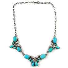 Load image into Gallery viewer, Vintage Three Panel Necklace
