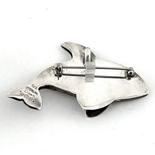 Load image into Gallery viewer, Killer Whale Pin/Pendant<br>By Dawn Wallace
