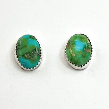 Load image into Gallery viewer, Sonoran Gold Stud Earrings<br>By Michael Bitsui
