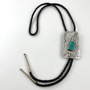 Elegant Quail Bolo Tie