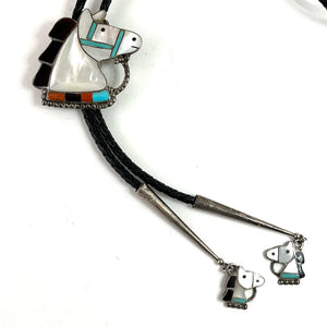 Vintage Horse Bolo Tie<br>By Nora Leekity