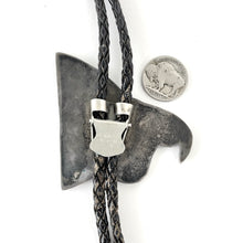 Load image into Gallery viewer, Steer Bolo Tie&lt;br&gt; By Helen and Lincoln Zunie
