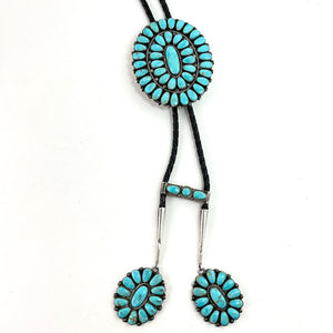 Vintage Cluster Bolo Tie