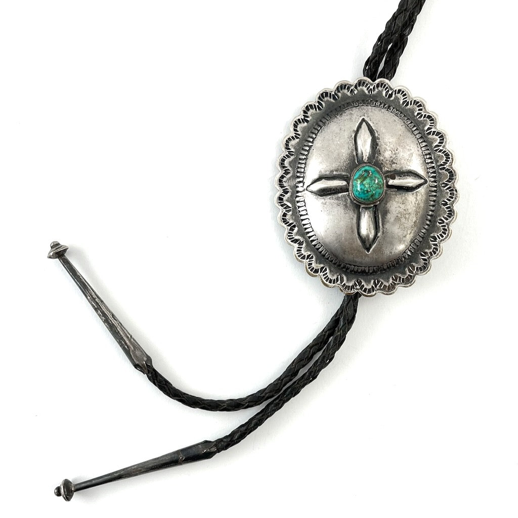 Vintage Concho Bolo Tie