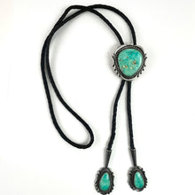 Load image into Gallery viewer, Turquoise Bolo Tie<br>By Dan Jackson
