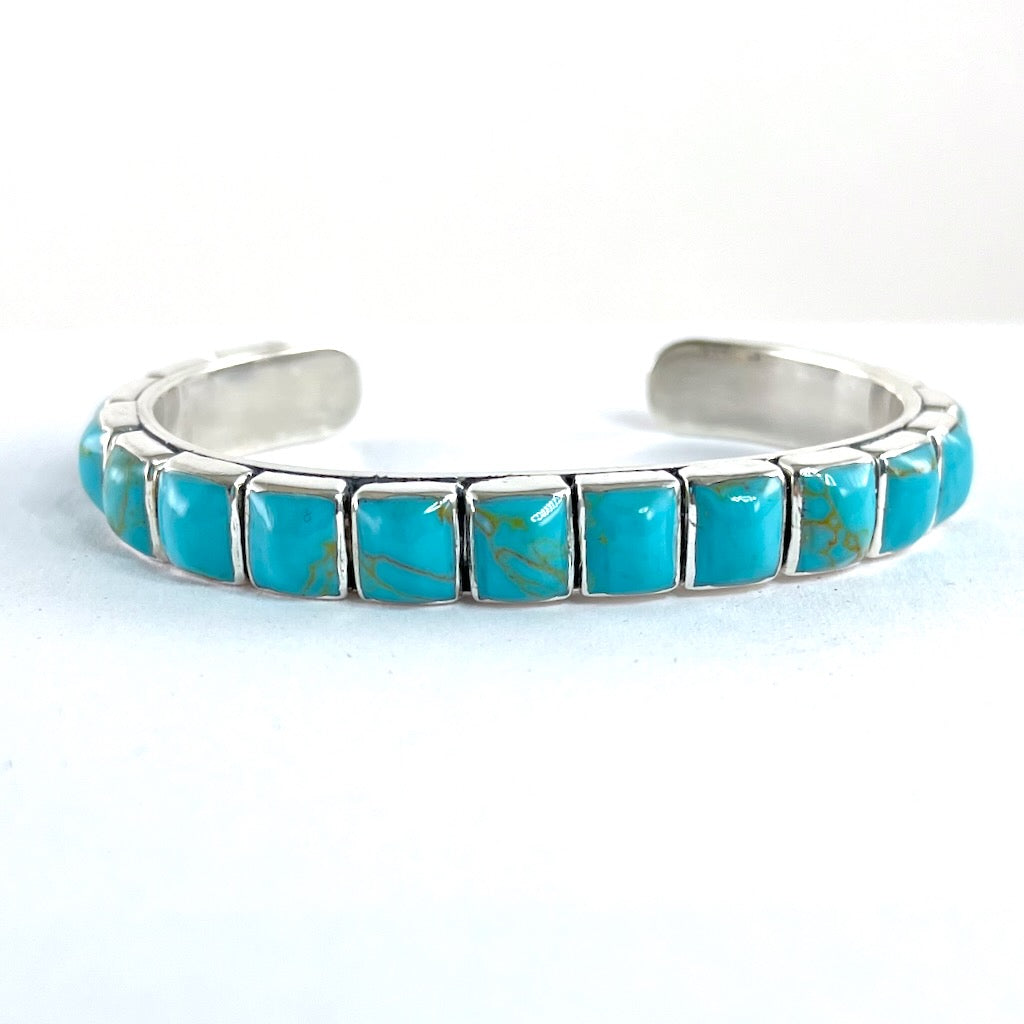 Clear Blue Skies Bracelet<br>By Federico<br>Size: S