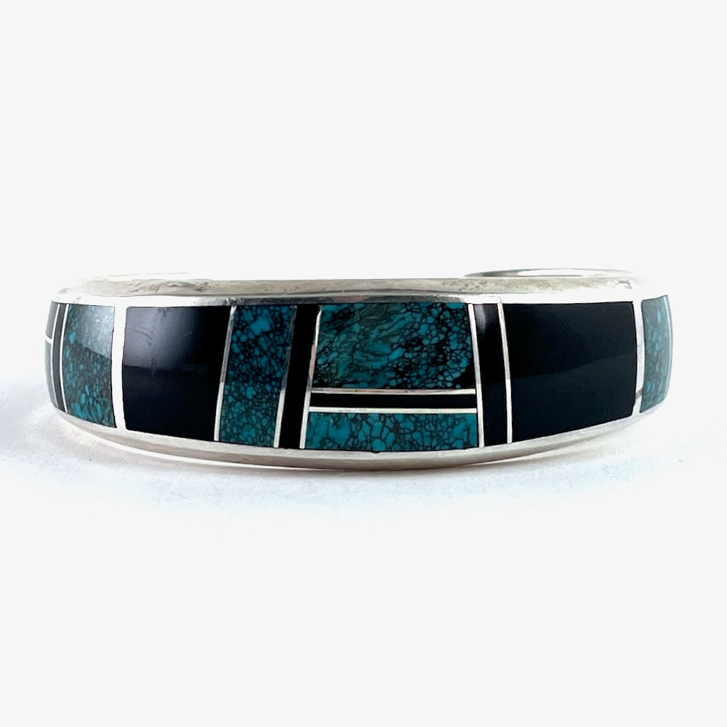 Inlaid Bracelet<br>By Aaron Toadlena