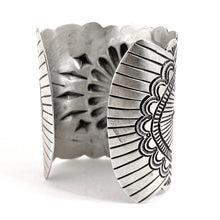 Load image into Gallery viewer, Wide Warrior Cuff&lt;br&gt;By Jennie Blackgoat
