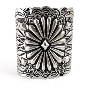 Wide Warrior Cuff<br>By Jennie Blackgoat