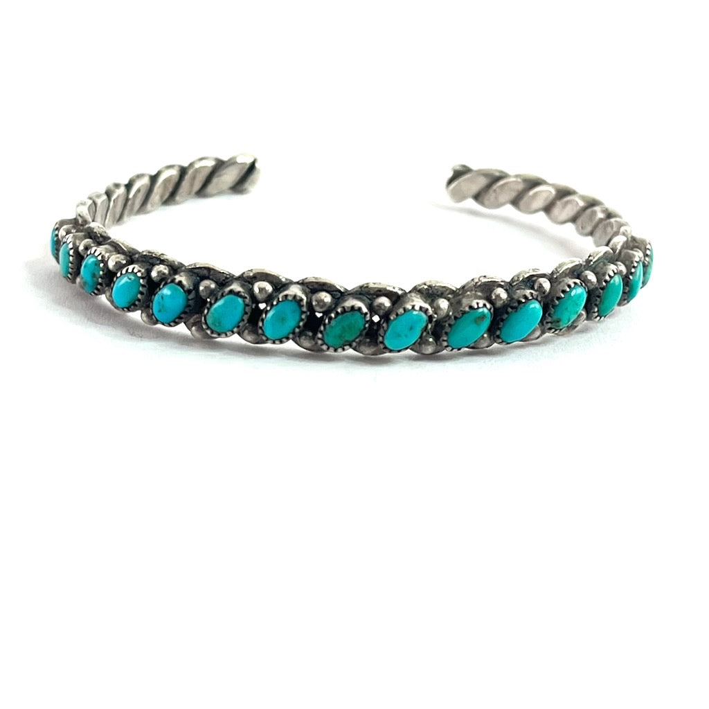 Vintage Diagonal Row Bracelet