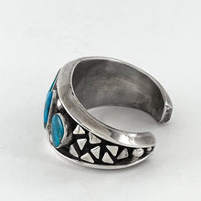 Load image into Gallery viewer, Vintage Morenci Turquoise Bracelet<br>By Esther Wood
