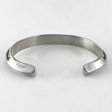 Load image into Gallery viewer, Stamped Silver Bracelet&lt;br&gt;By Nora Bill
