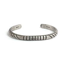 Load image into Gallery viewer, Filed Sterling Silver Bracelet&lt;br&gt;By R. Chee
