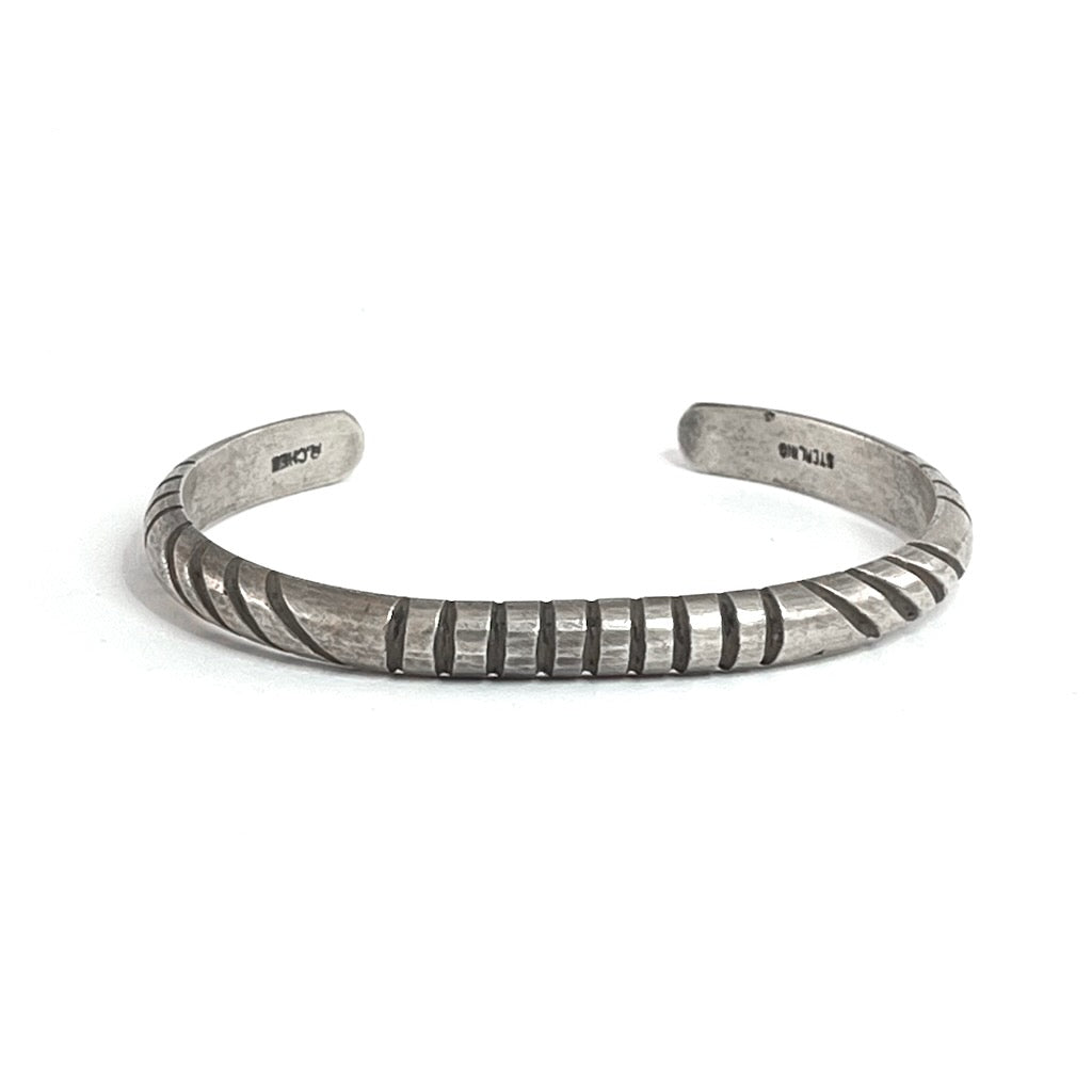 Filed Sterling Silver Bracelet<br>By R. Chee