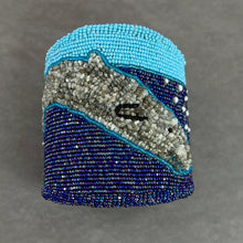 Load image into Gallery viewer, Beaded Whale Cuff&lt;br&gt;By Teri Greeves
