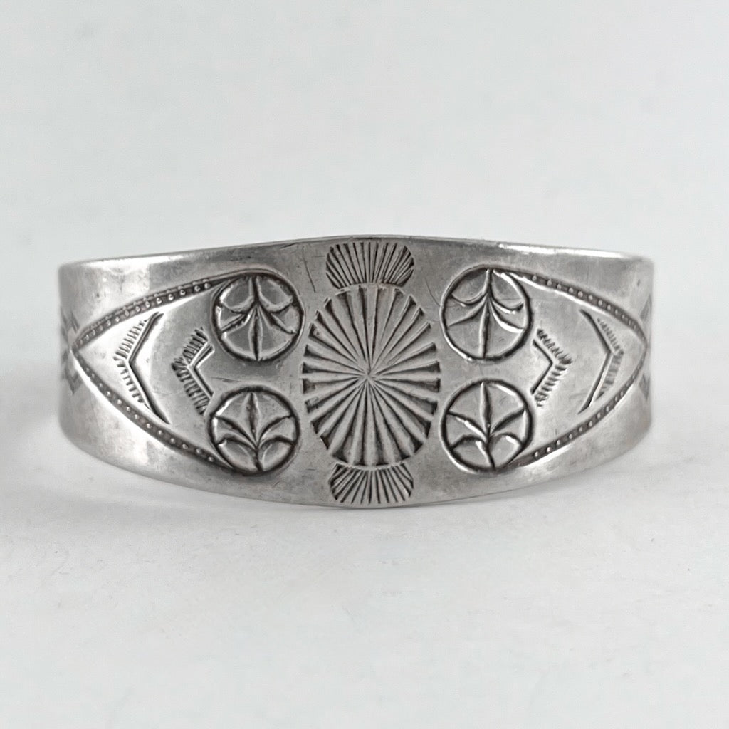 Vintage Ingot Silver Bracelet