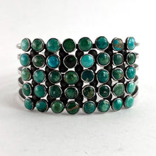 Load image into Gallery viewer, Wide Five Row Bracelet&lt;br&gt;Size: L
