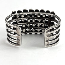 Load image into Gallery viewer, Wide Five Row Bracelet&lt;br&gt;Size: L
