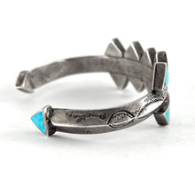 Load image into Gallery viewer, Vintage Cast With Inlay Bracelet
