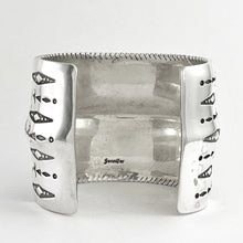 Load image into Gallery viewer, Wide Stamped Cuff<br>By Jennifer Curtis
