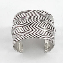 Load image into Gallery viewer, Wide Stamped Cuff<br>By Jennifer Curtis
