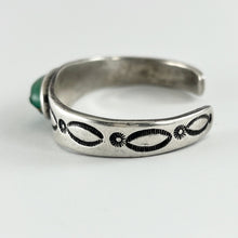 Load image into Gallery viewer, Old Ingot Silver Single Stone Bracelet
